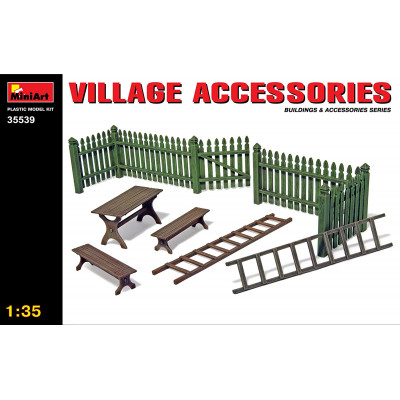 Accessoires de village - MiniArt MINI35539 - 1/35